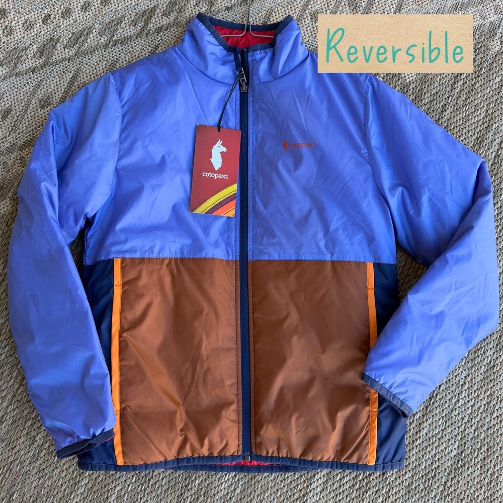 NWT Cotopaxi Youth Kids Teca Calido Reversible Jacket, Size Large Outdoor Hiking